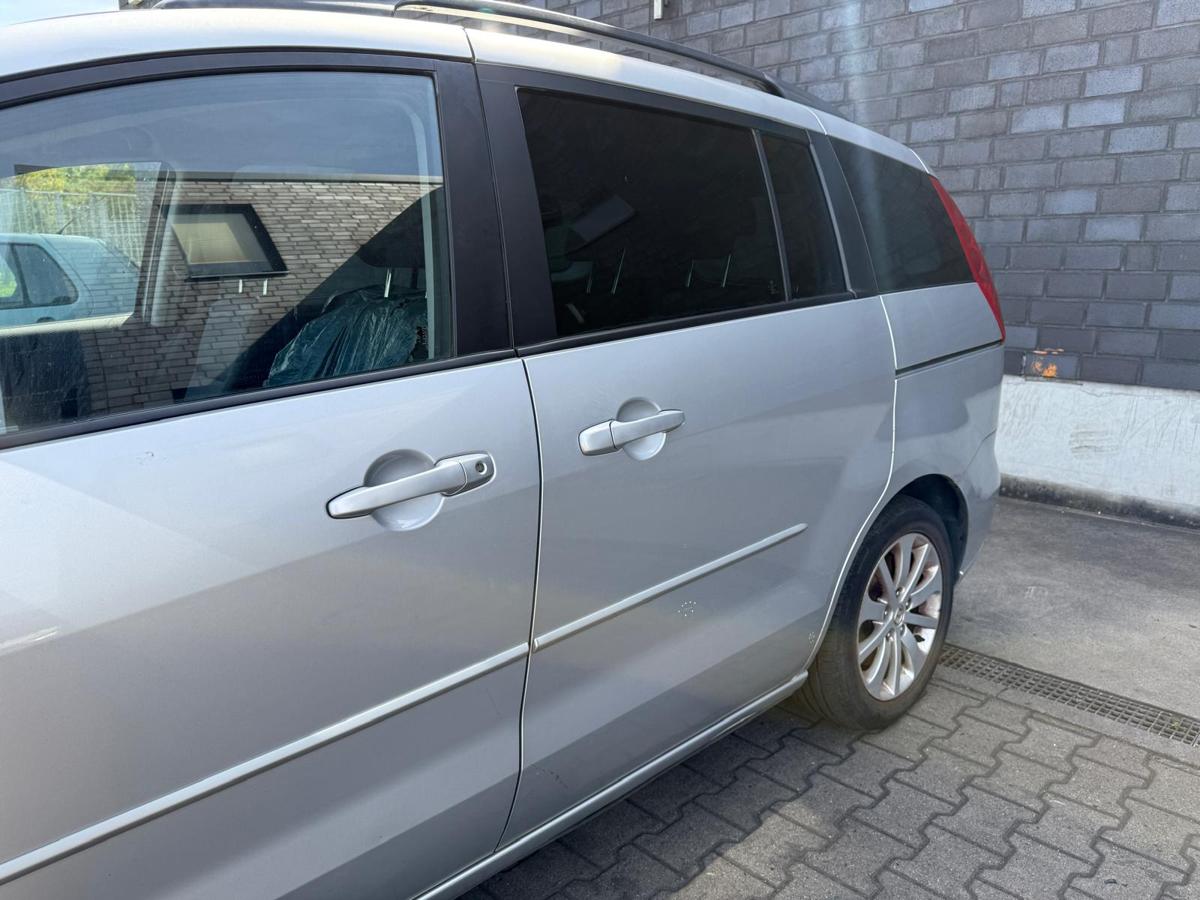 Mazda 5 CR BJ07 original Tür Schiebetür hinten links 22V Satinsilber Rohbau